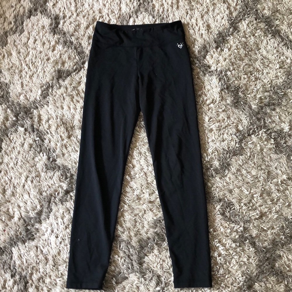 Gently used size 14 black leggings